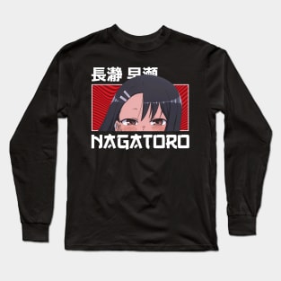 Nagatoro Blush Peeker Long Sleeve T-Shirt